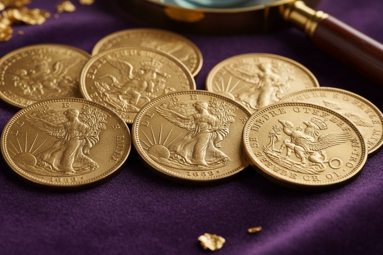 Gold Coins - AI value identification and appraisal with Value Identifier
