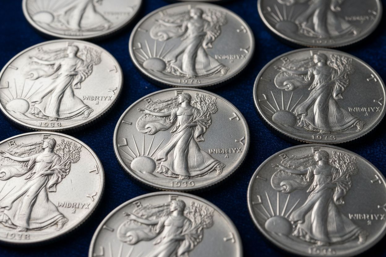 Walking Liberty Half Dollar Value Identifier Walking Liberty Half Dollar - AI value identification and appraisal with Value Identifier