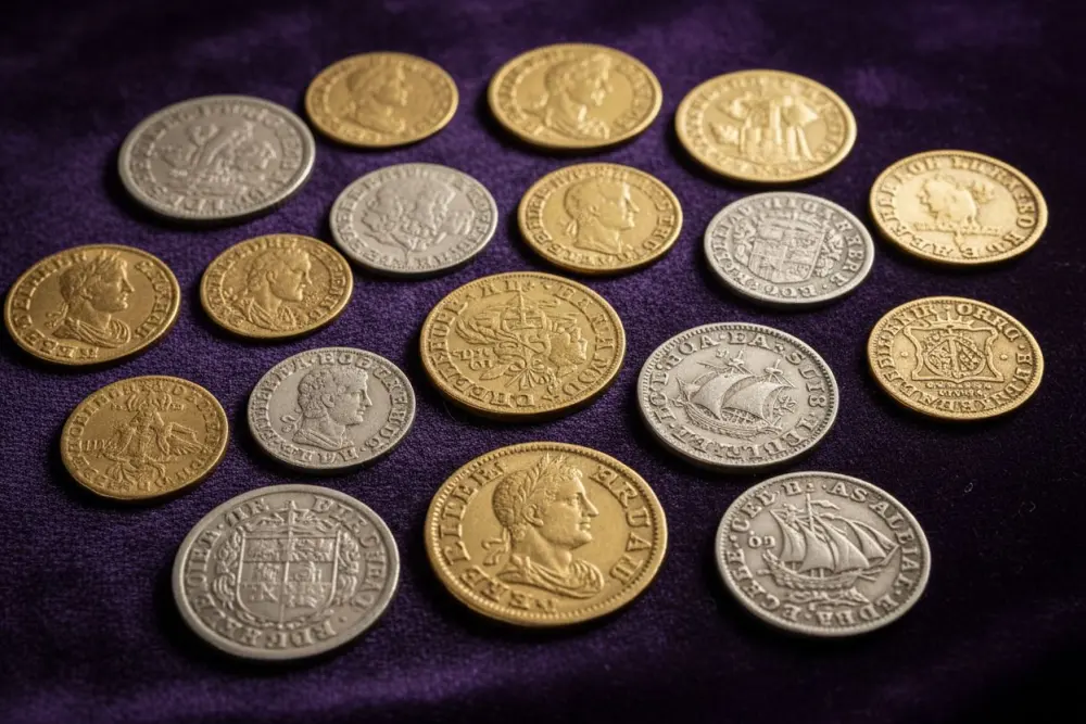 Monedas en Value Identifier Monedas: identificación y tasación con la IA de Value Identifier